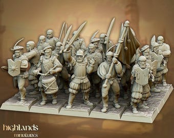Sunland Imperial Troops with Swords| free bases included| get additional discount!