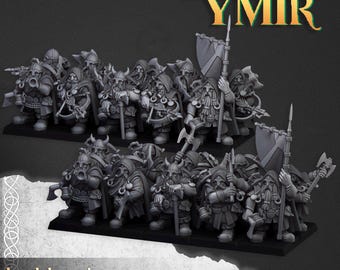 Dwarfs Rangers| free bases included| get additional discount!| Highlands Miniatures