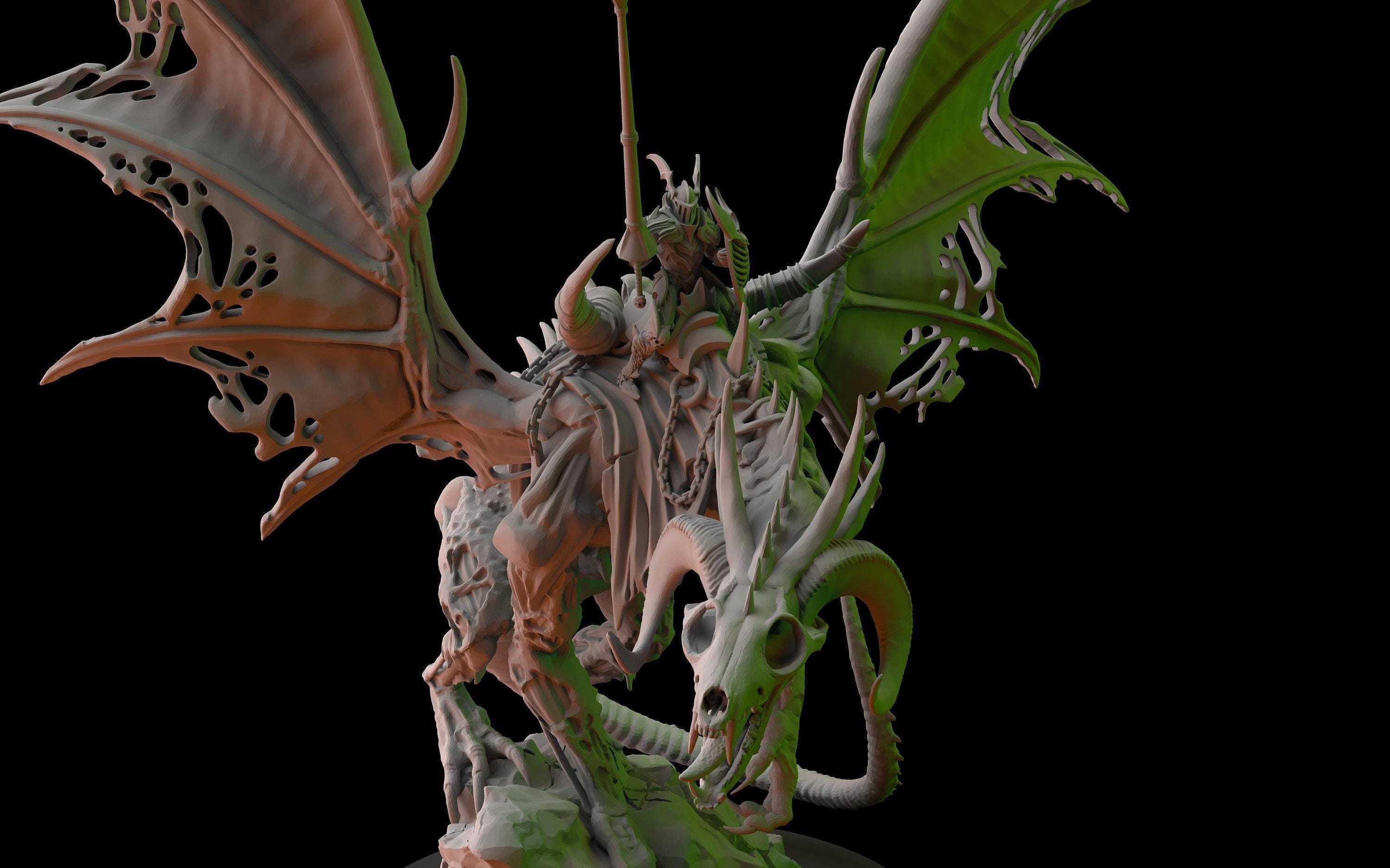 Vampire Lord on Zombie Dragon| free bases included| get additional discount!