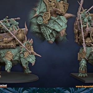 Taurusaurio | Incluye peanas gratis | ¡Descuento adicional! | Miniaturas DragonsLake