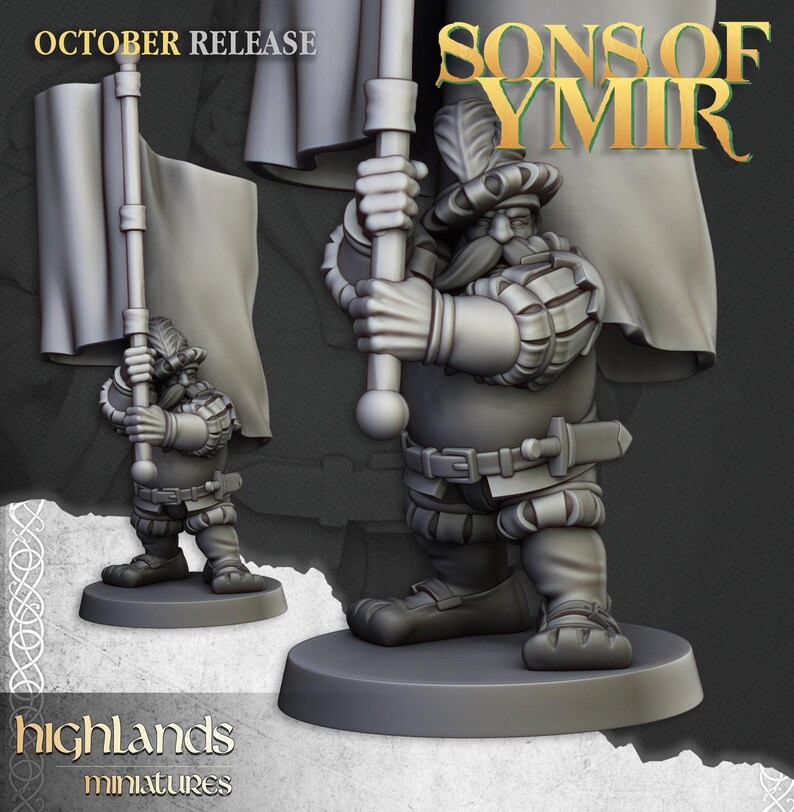 ドワーフのパイクマン| 無料のベースが含まれています| 追加の割引を受けられます! 画像 6