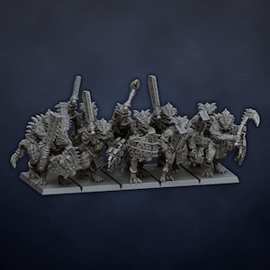 Guerreros Saurios | Incluye peanas gratis | ¡Descuento adicional! | Miniaturas DragonsLake