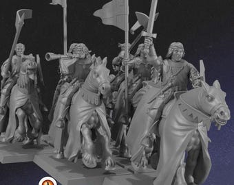 Breton Knight Errants Unit| free bases included| get additional discount!