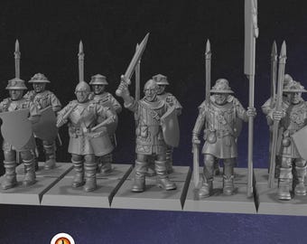 Breton Men-at-Arms Unit| free bases included| get additional discount!