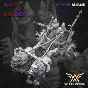 dark steeds chariot - slaves of darkness | free bases included| get additional discount!