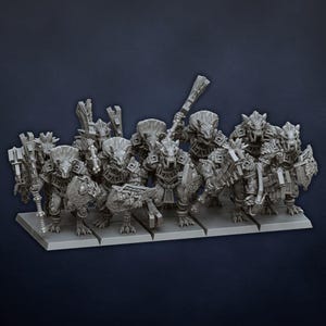 Guardias del Templo Saurio | Incluye peanas gratis | ¡Descuento adicional! | DragonsLake Miniatures