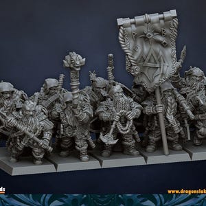 Rangers| free bases included| get additional discount!| DragonsLake Miniatures