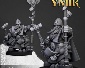 Dwarfs Runepriest| free bases included| get additional discount!| Highlands Miniatures