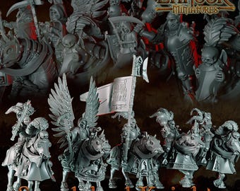 Sepulchral Knights| free bases included| get additional discount!| Landor Miniatures