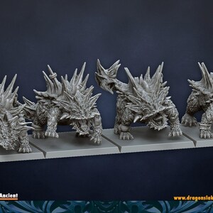 Mystic Spearback| free bases included| get additional discount!| DragonsLake Miniatures