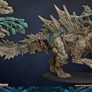 Stygiosaurus | Incluye peanas gratis | ¡Descuento adicional! | DragonsLake Miniatures