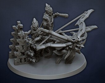 Dread Elves Bolt Thrower| free bases included| get additional discount!| DragonsLake Miniatures