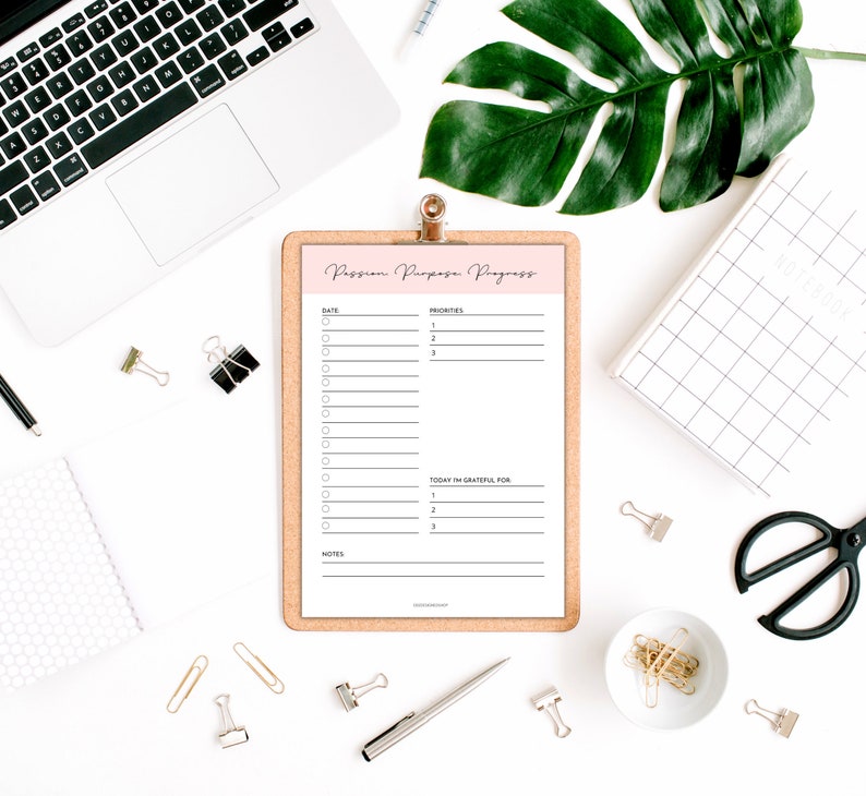 Daily Editable Planner, Printable Task Schedule, Productivity Planner ...