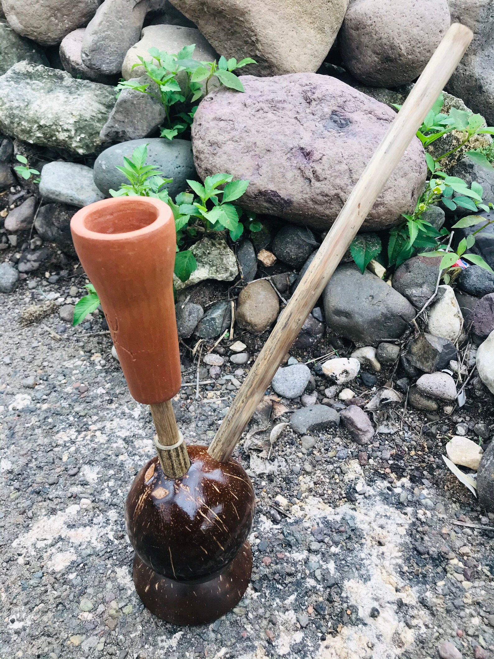 Handmade Coconut Steam Tobacco Pipe kit9 Etsy