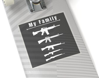 Second Amendment Sticker | United States Constitution | Right of the People Sticker | Family Protection Sticker