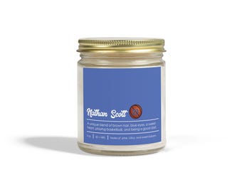 Nathan Scott Candle, One Tree Hill Inspired, Coconut Apricot Wax