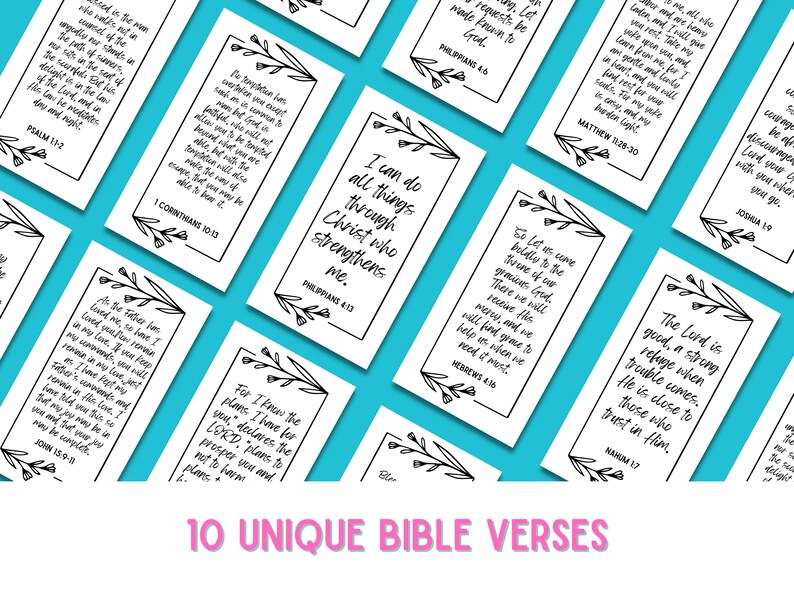 Printable Bible Verse Scripture Cards Bible Verse Printable - Etsy