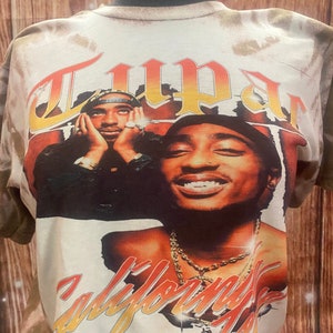 camiseta vintage tu-pac
