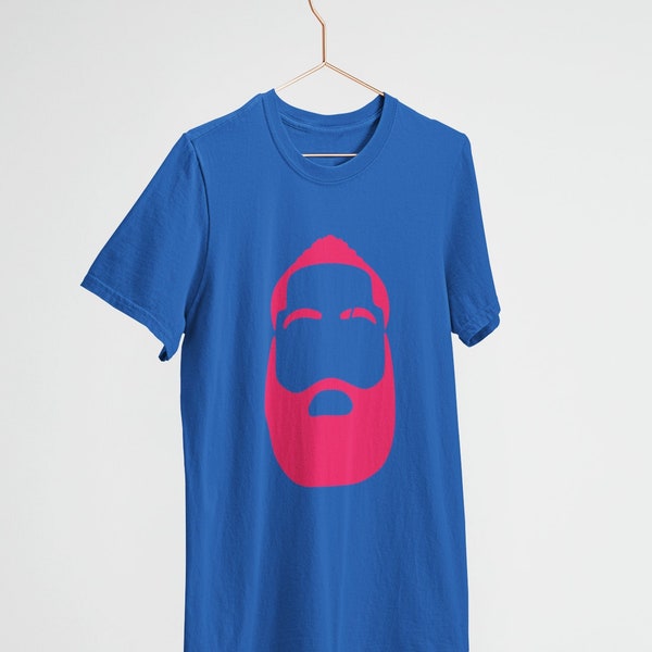 James Harden 76ers The Beard T-Shirt, Philadelphia Seventy Sixers, Sixers Basketball, Sixers Fans, NBA, gifts for him, Gift for her, Unisex