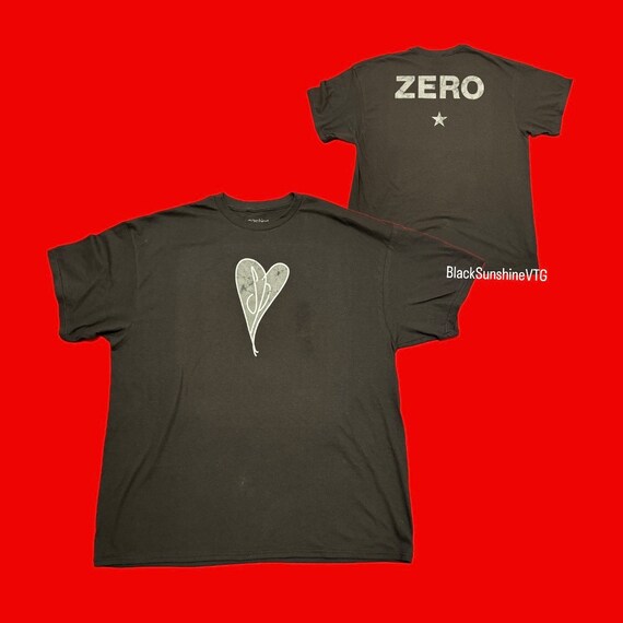 Smashing Pumpkins Heart Logo Zero Front Back Graphic … Gem