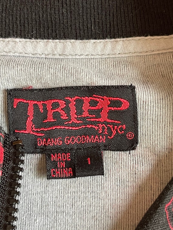 Tripp NYC Skull and Roses Bomber Zipper Women's Jacke… Gem