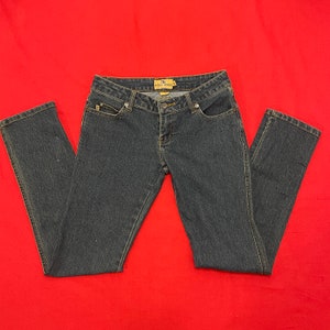 Royal Bones by Tripp NYC Dark Wash Denim Emo Skinny Jean Pants Size 5
