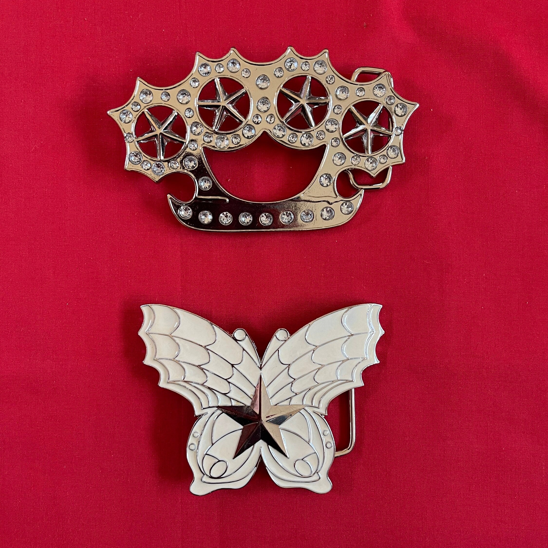 VTG Y2K Goth Skull Belt Buckle Choose One Etsy