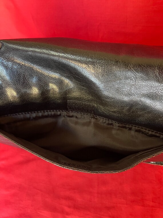 Y2K Faux Leather Initial Messenger Bag " C " Gem