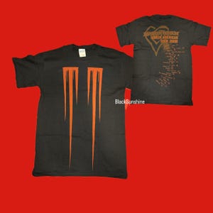 Marilyn Manson MM Logo 2008 North American Tour Band Shirt