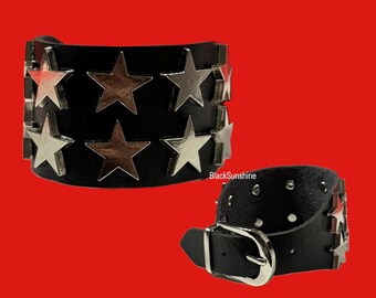 Star Studded Grommet Y2K Alt Emo Belt - Etsy display picture 2