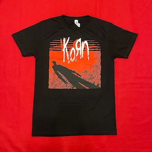 Korn Playground Shadow Red Graphic Nu Metal Band Shirt