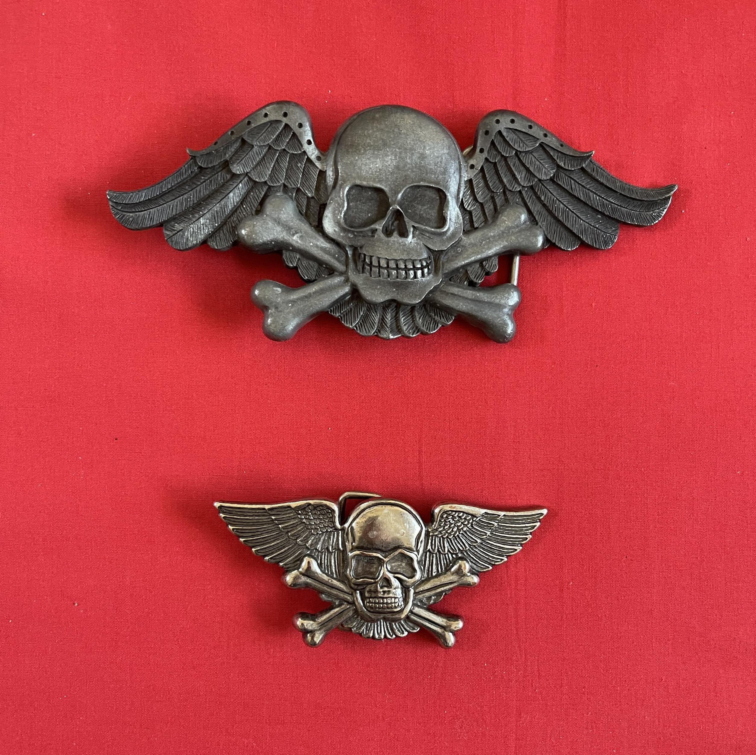 VTG Y2K Goth Skull Belt Buckle Choose One Etsy