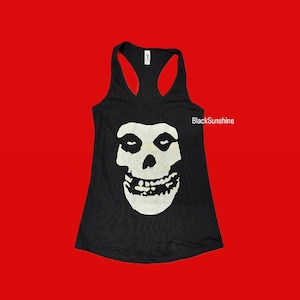 Misfits Fiend Skull Tank Top S