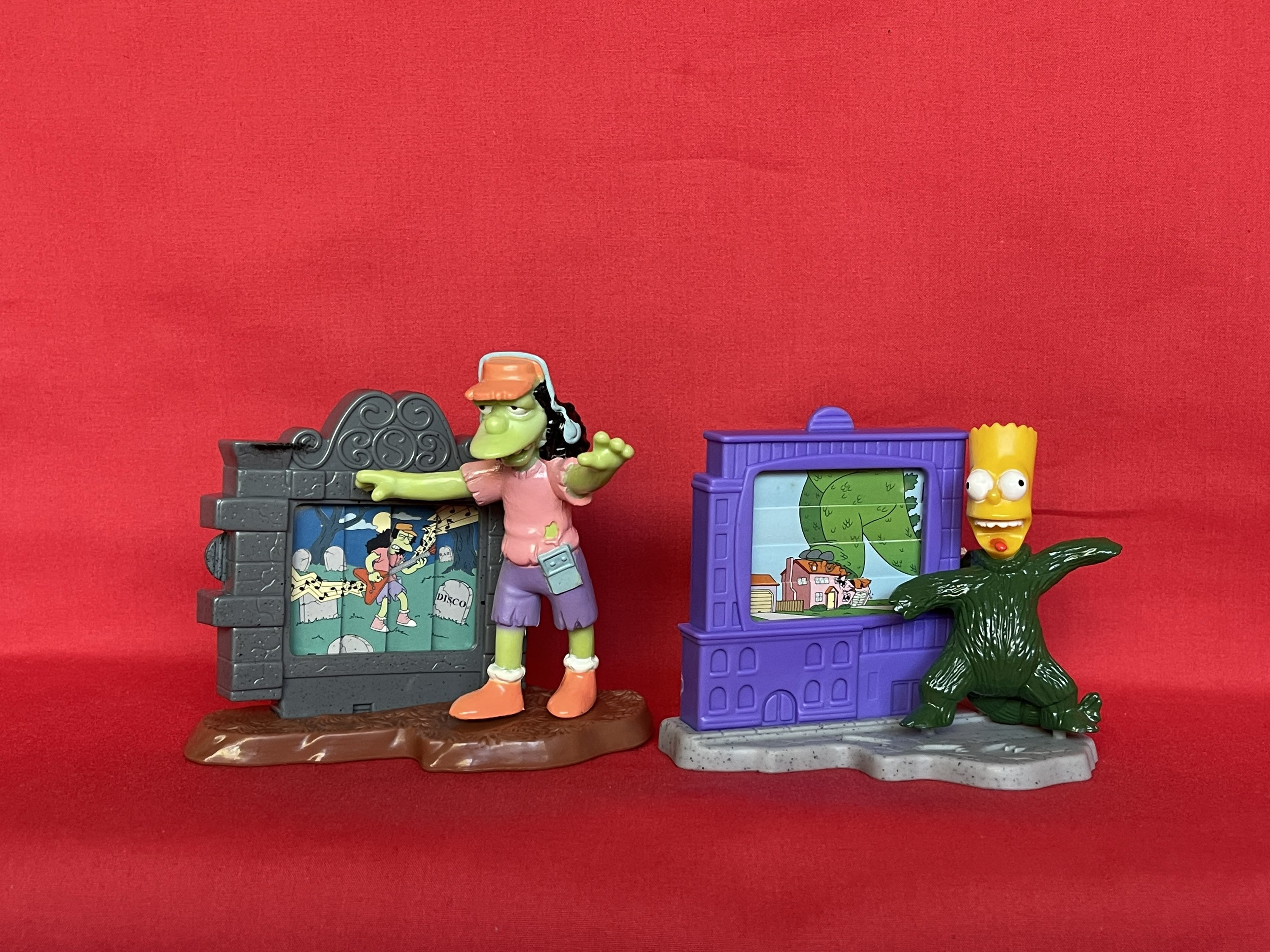 VTG 2002 Simpsons Creepy Classics Halloween Burger King Kids