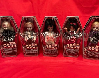 VTG 2003 Living Dead Dolls Series 5 Siren Hollywood Dahlia Jezebel Vincent Vaude ( choose one)