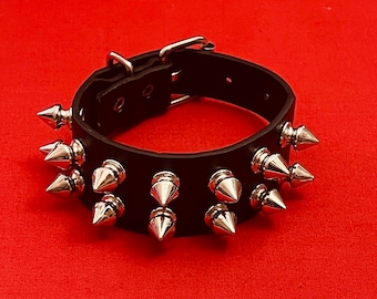GINZI leather spike braceletブレスレット スパイク Amazon.com: Jovivi 3pcs Spike Studded Rivets Punk Rock Biker