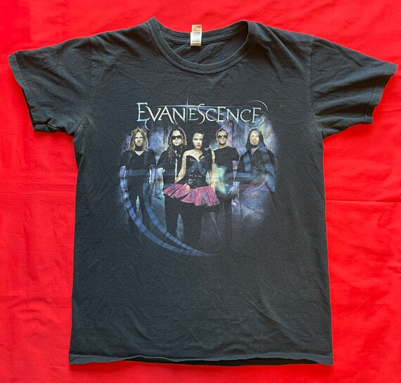 VTG Evanescence Band Shirt Junior S 