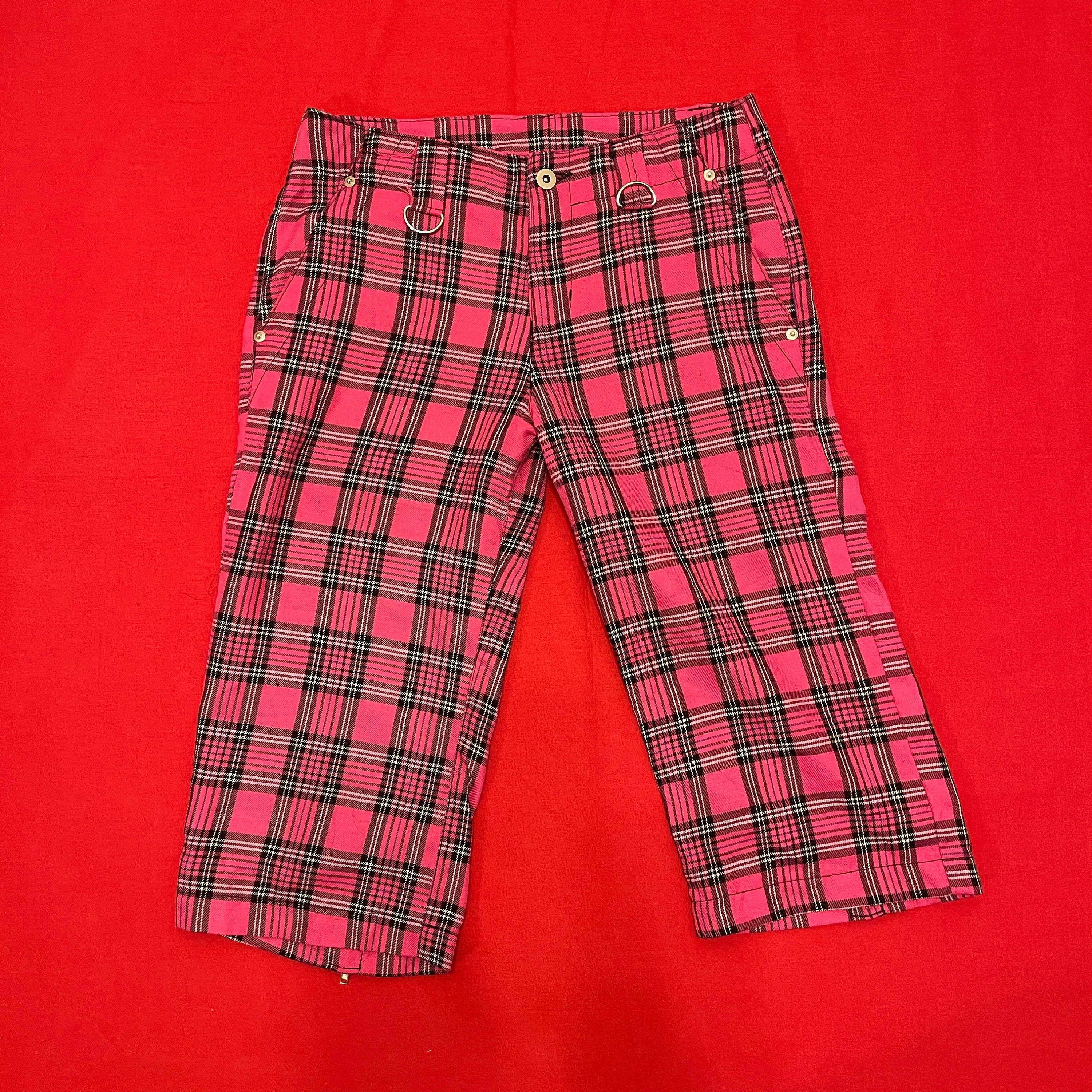 Red Plaid Capri Leggings Red Tartan Capri Leggings, Tartan Running Capris,  Tartan Capris Womens, Red Tartan Pants, Red Tartan Pants Punk -  Canada