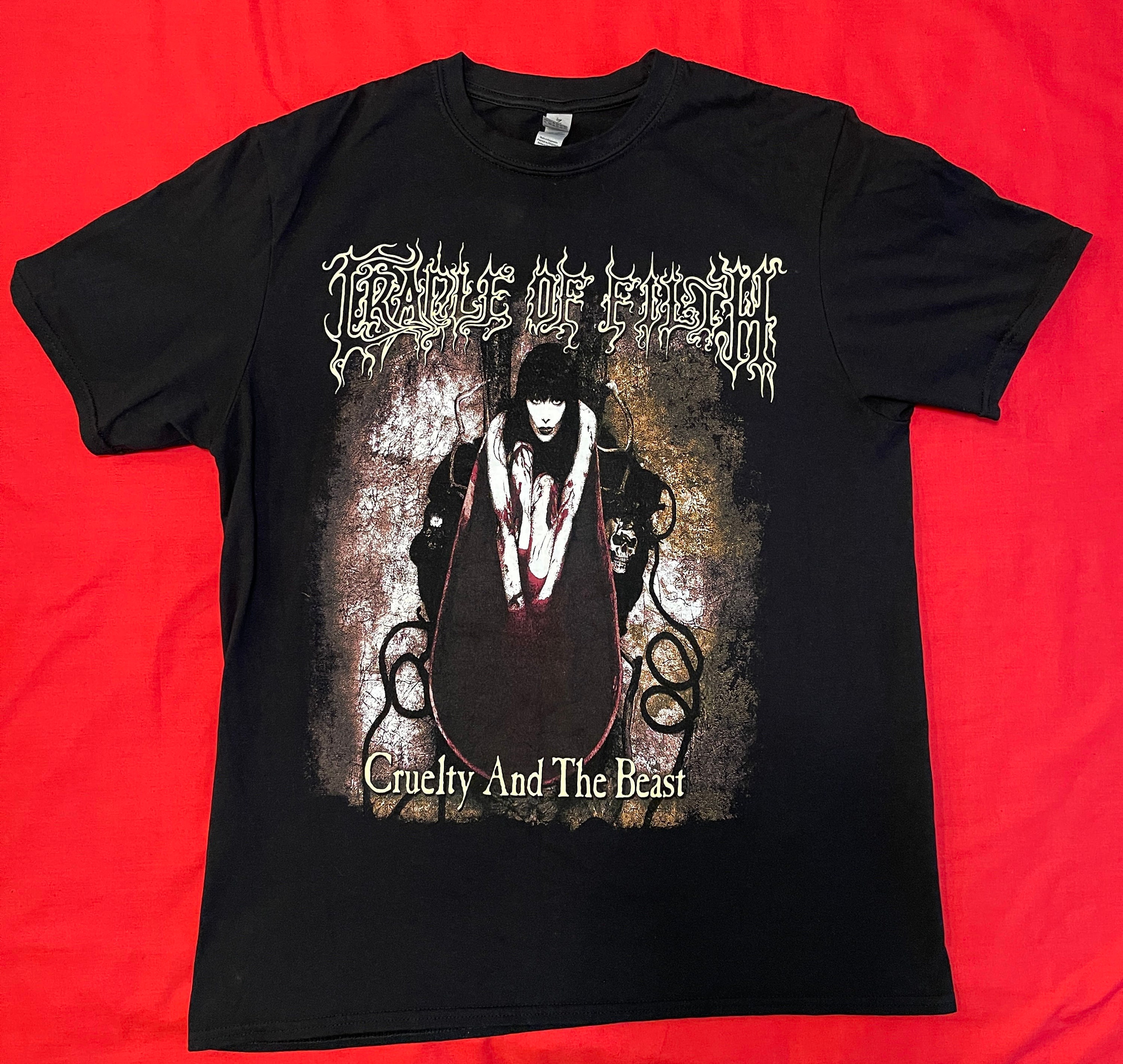 Cradle of Filth Beauty and the Beast Shirt L - Etsy