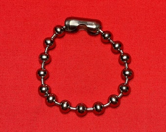 Ball and Chain Nu Metal Mall Goth Bracelet