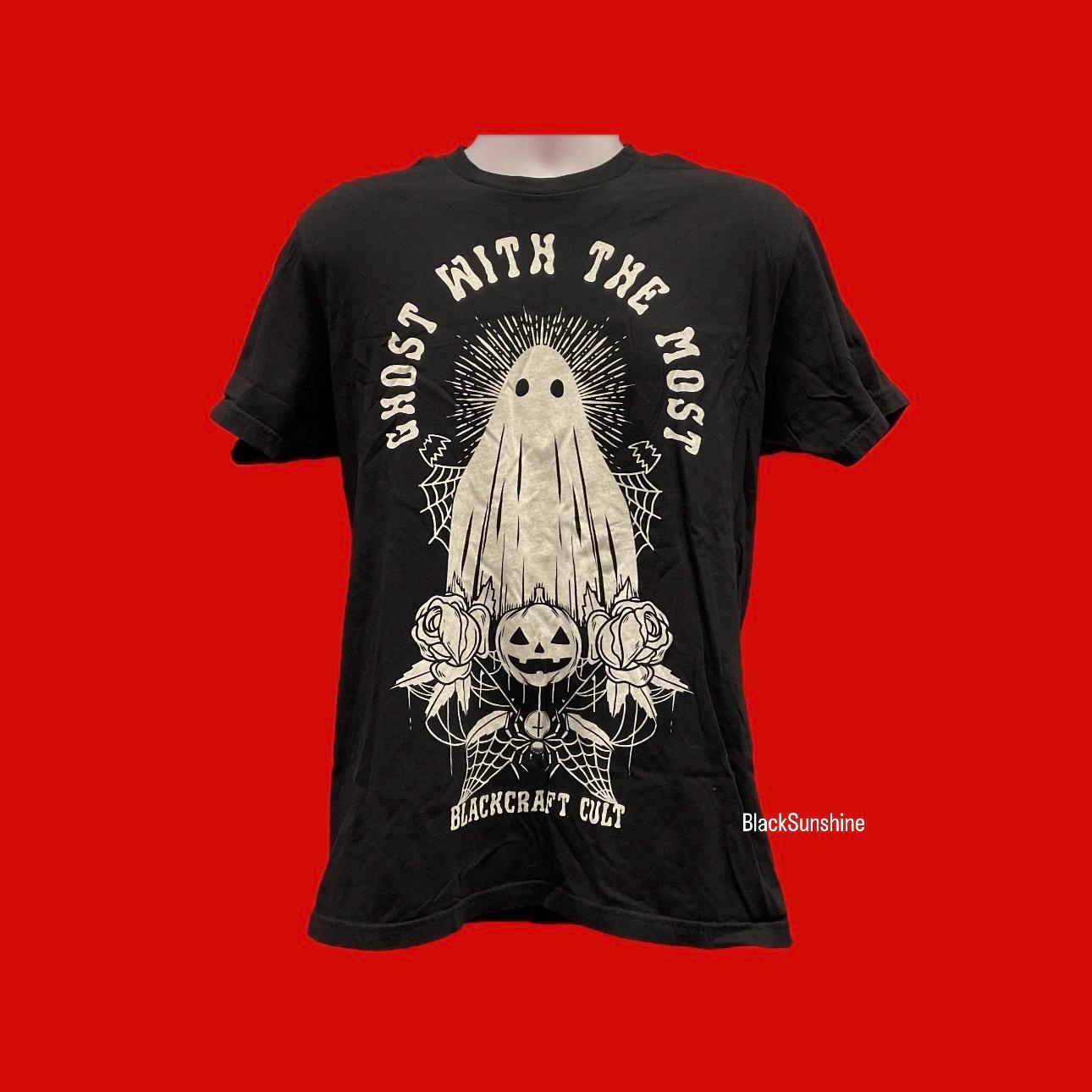 T-shirt d'Halloween - T-shirt Graphique Gothique Classique Sorcières Halloween - Tee-Shirt Noir