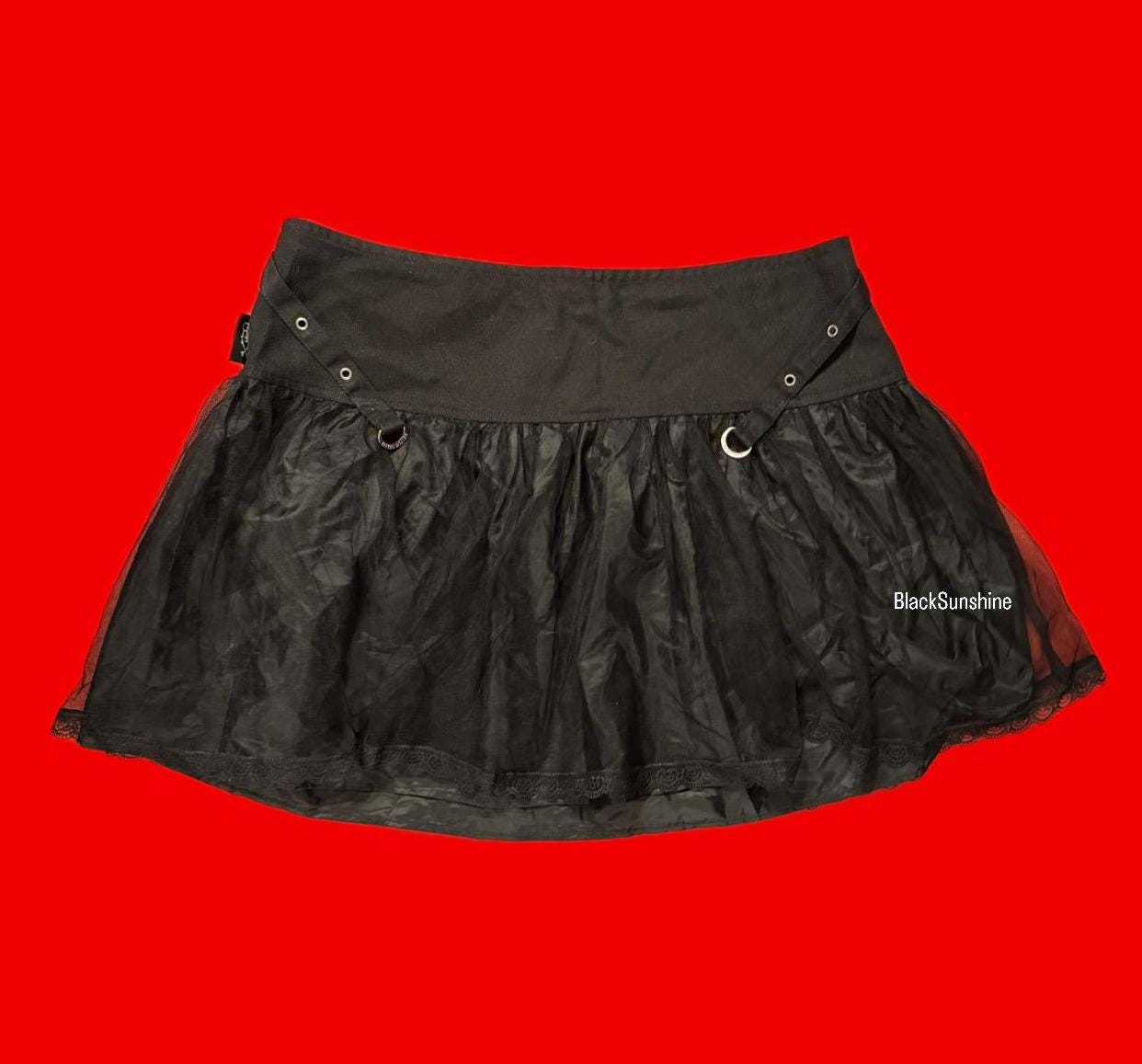 Plus Size Goth Skirt