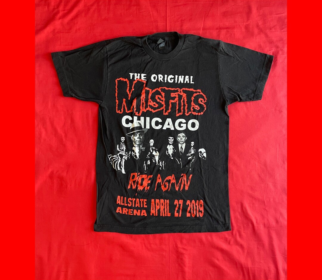 2015 the Original Misfits Chicago Tour Shirt S Etsy