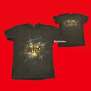 Slipknot 2015 Double Side Logo Grqpjix  Nu Metal Band Shirt L