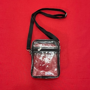 Event Approved Clear Zipper Crossbody Bag Purse Stadium Concert