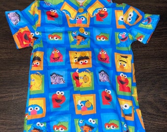 Sesame Street button down shirt