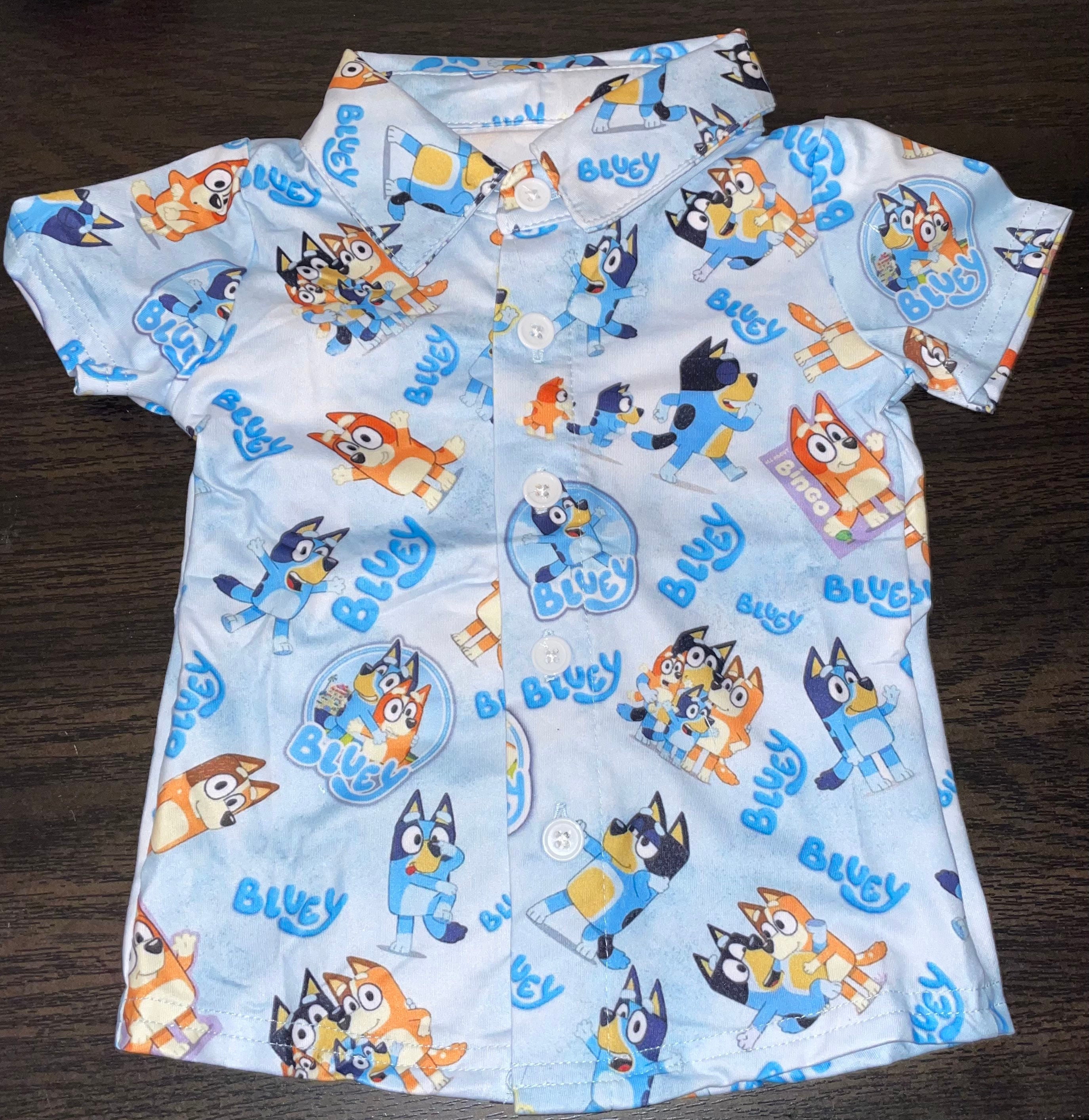 Bluey Hawaiian Shirt - Etsy Australia