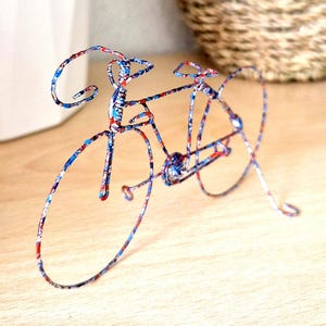 Bike, iron interior decoration, mountain bike, collectible gift, bicycle sculpture, small bicycle to give, Father&#39;s Day, handmade bicycle