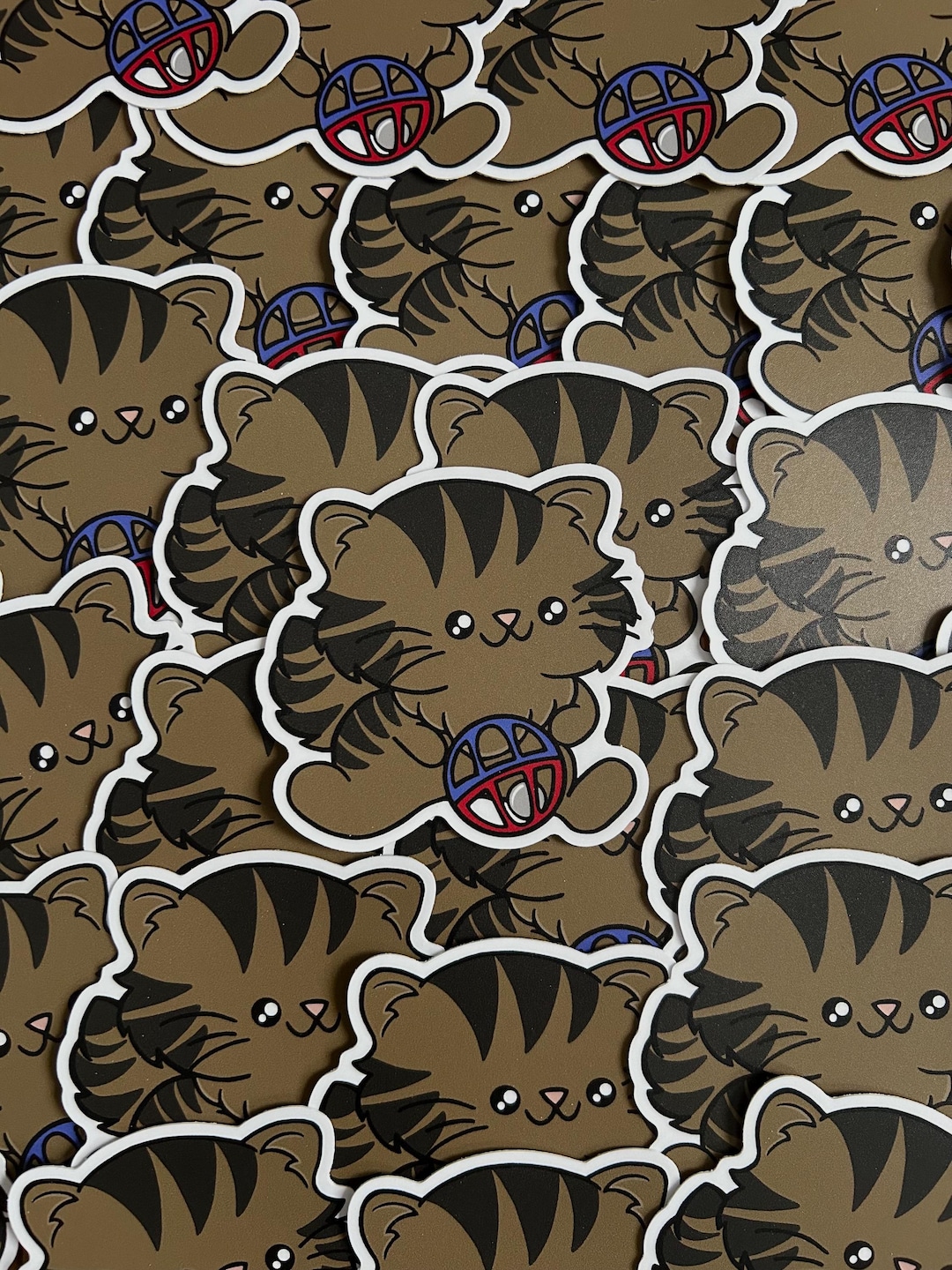 Brown Tabby Cat Sticker – Waterproof Vinyl, Animal Rescue - Etsy