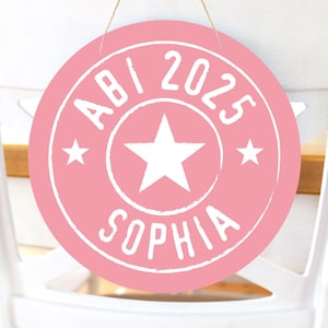 ABI 2025 | Bestanden | Schulabschluss Schule ABITUR Schild Party Abiparty Dekoration Abschluss Schulabschlussparty Abiball Grusskarte